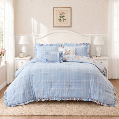 Elena 5-Piece Floral Comforter Set