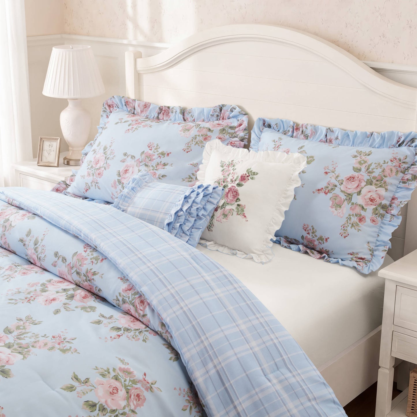 Elena 5-Piece Floral Comforter Set