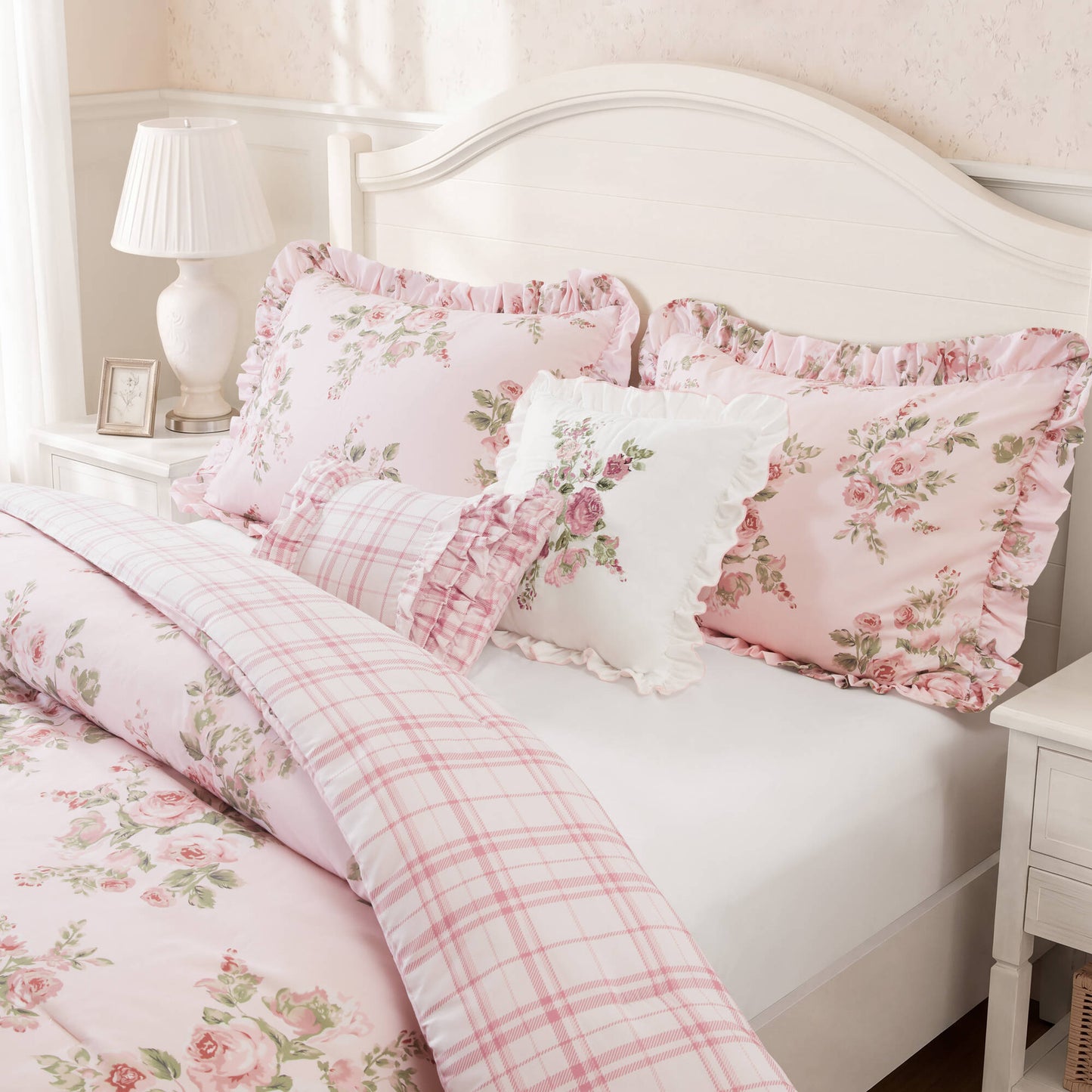 Elena 5-Piece Floral Comforter Set
