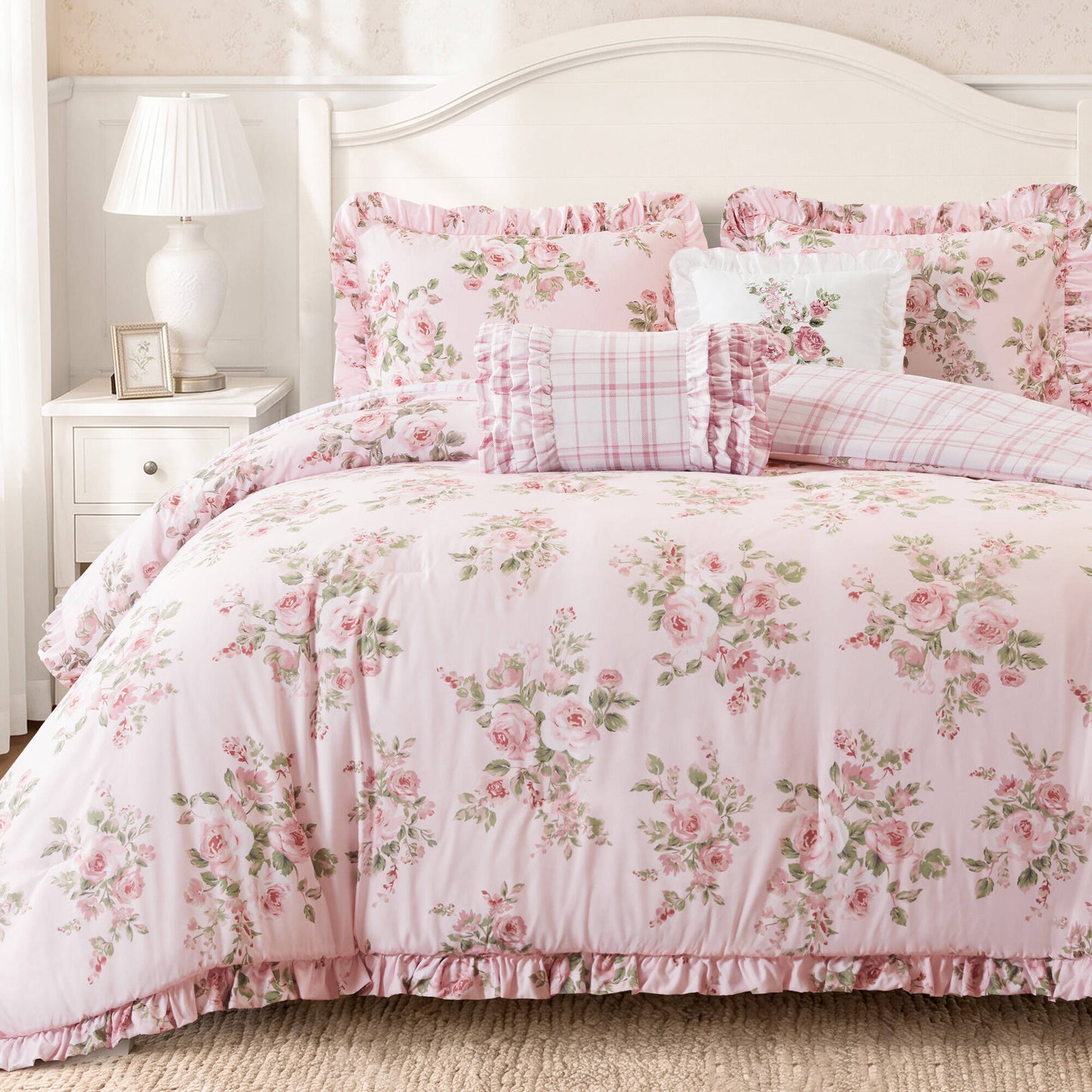 Elena 5-Piece Floral Comforter Set