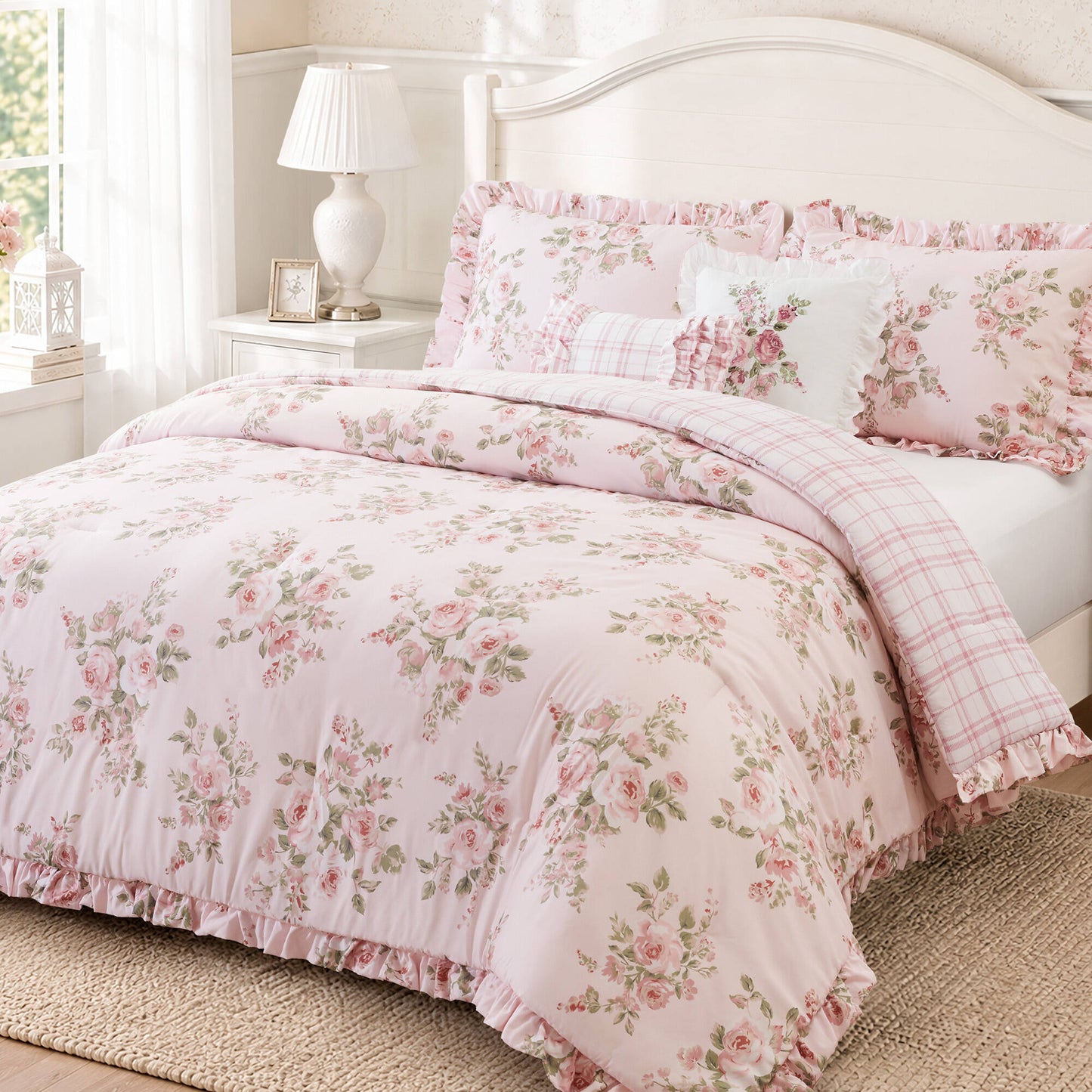 Elena 5-Piece Floral Comforter Set