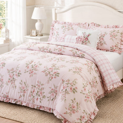 Elena 5-Piece Floral Comforter Set