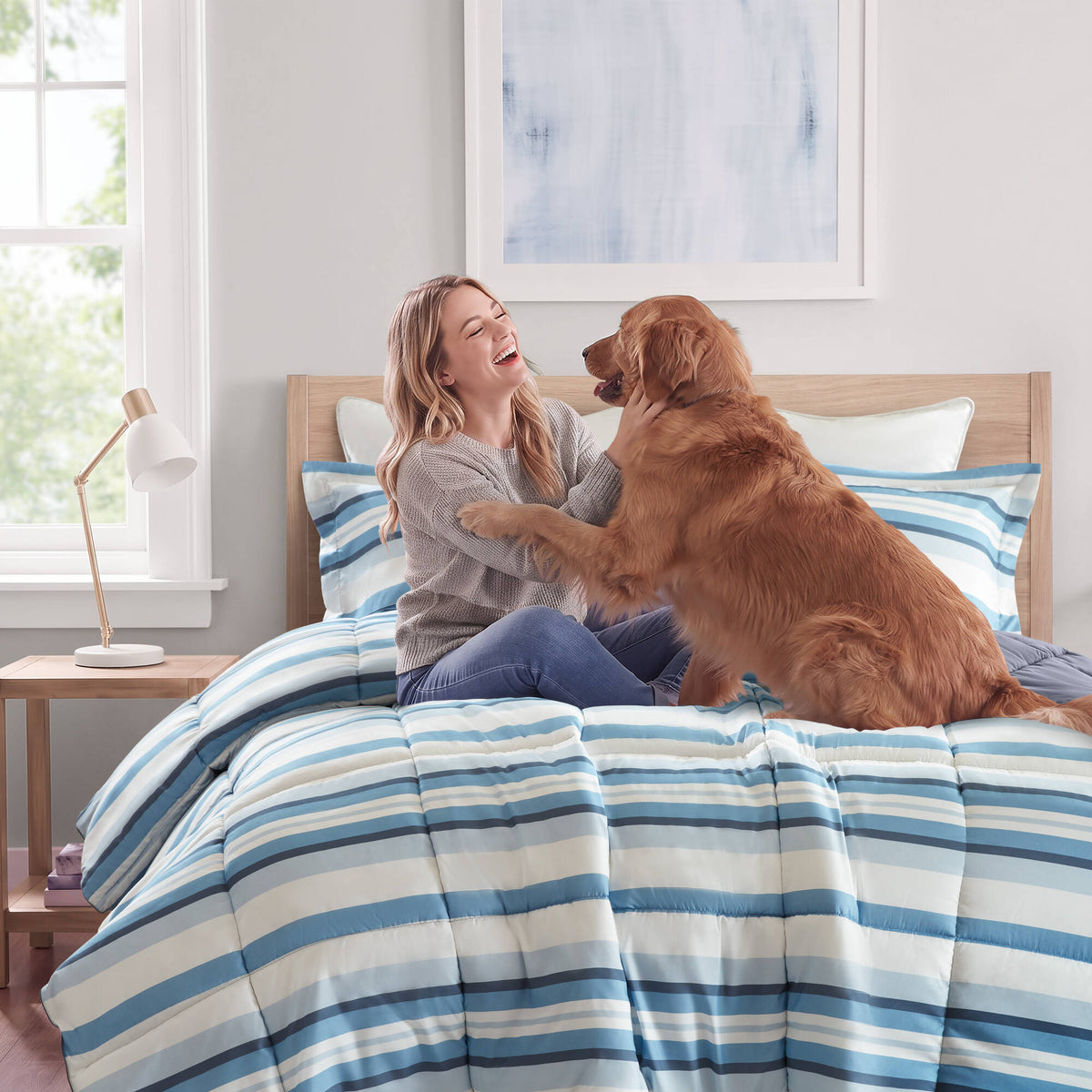 Parkston 3M Scotchgard Down Alternative All Season Comforter Set