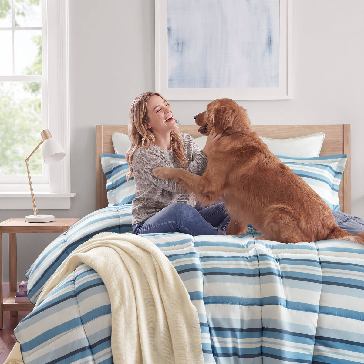 Parkston 3M Scotchgard Down Alternative All Season Comforter Set
