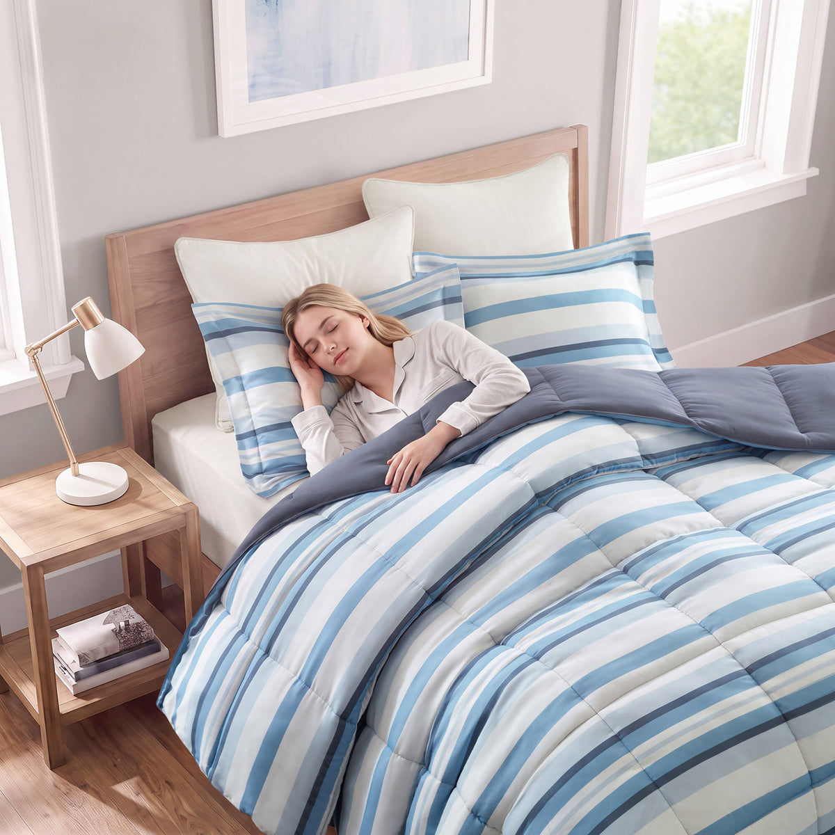 Parkston 3M Scotchgard Down Alternative All Season Comforter Set
