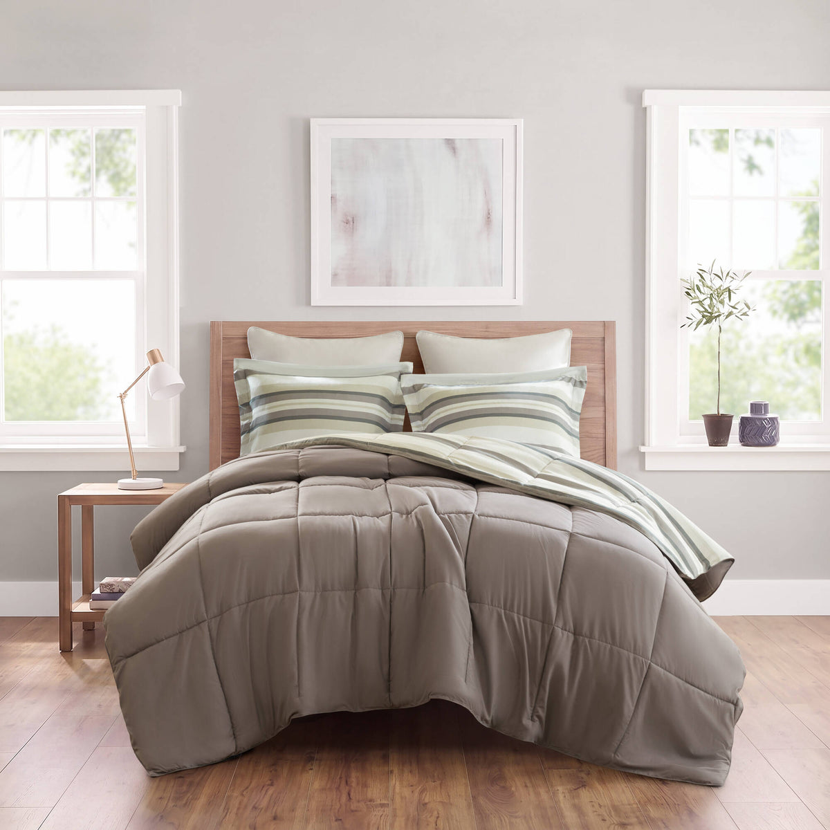 Parkston 3M Scotchgard Down Alternative All Season Comforter Set