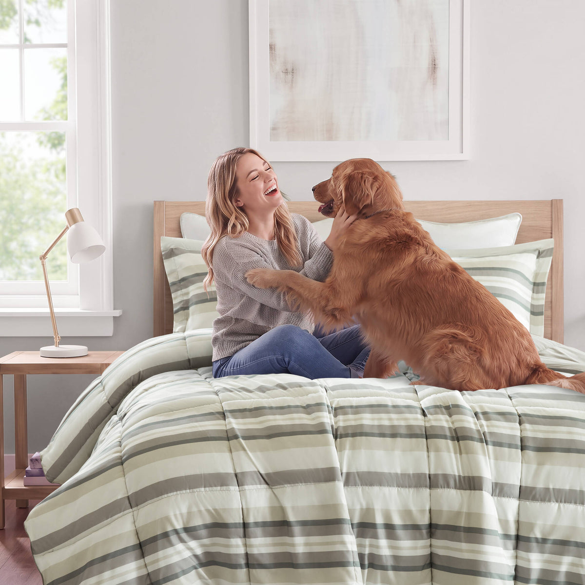 Parkston 3M Scotchgard Down Alternative All Season Comforter Set