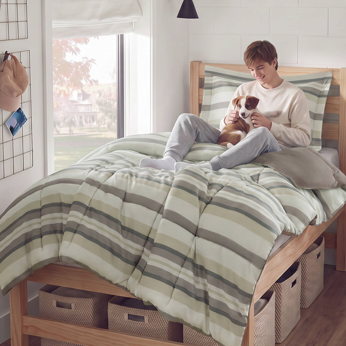 Parkston 3M Scotchgard Down Alternative All Season Comforter Set