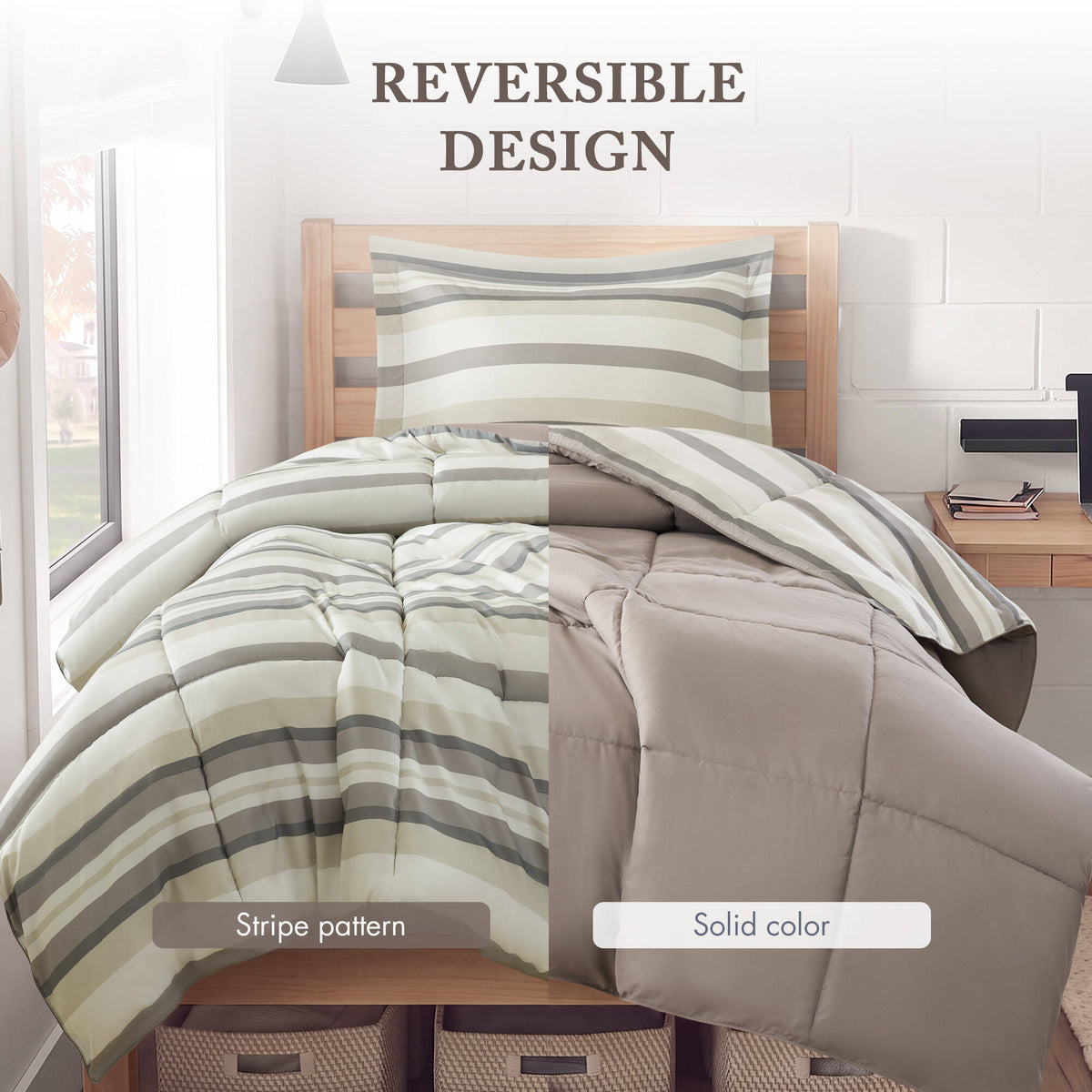 Parkston 3M Scotchgard Down Alternative All Season Comforter Set