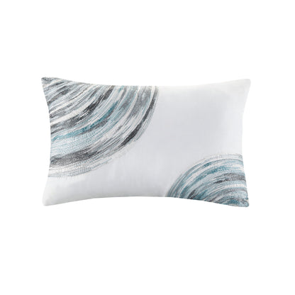 Saben Stripe Reversible 8-Piece Quilt Set with Cotton Bed Sheets Bed in a Bag