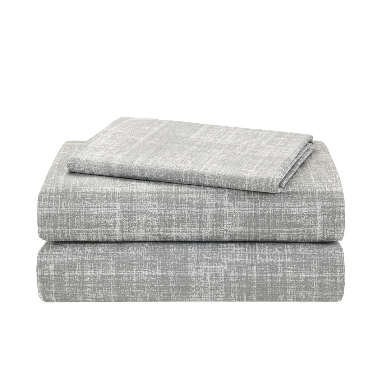 Saben Stripe Reversible 8-Piece Quilt Set with Cotton Bed Sheets Bed in a Bag