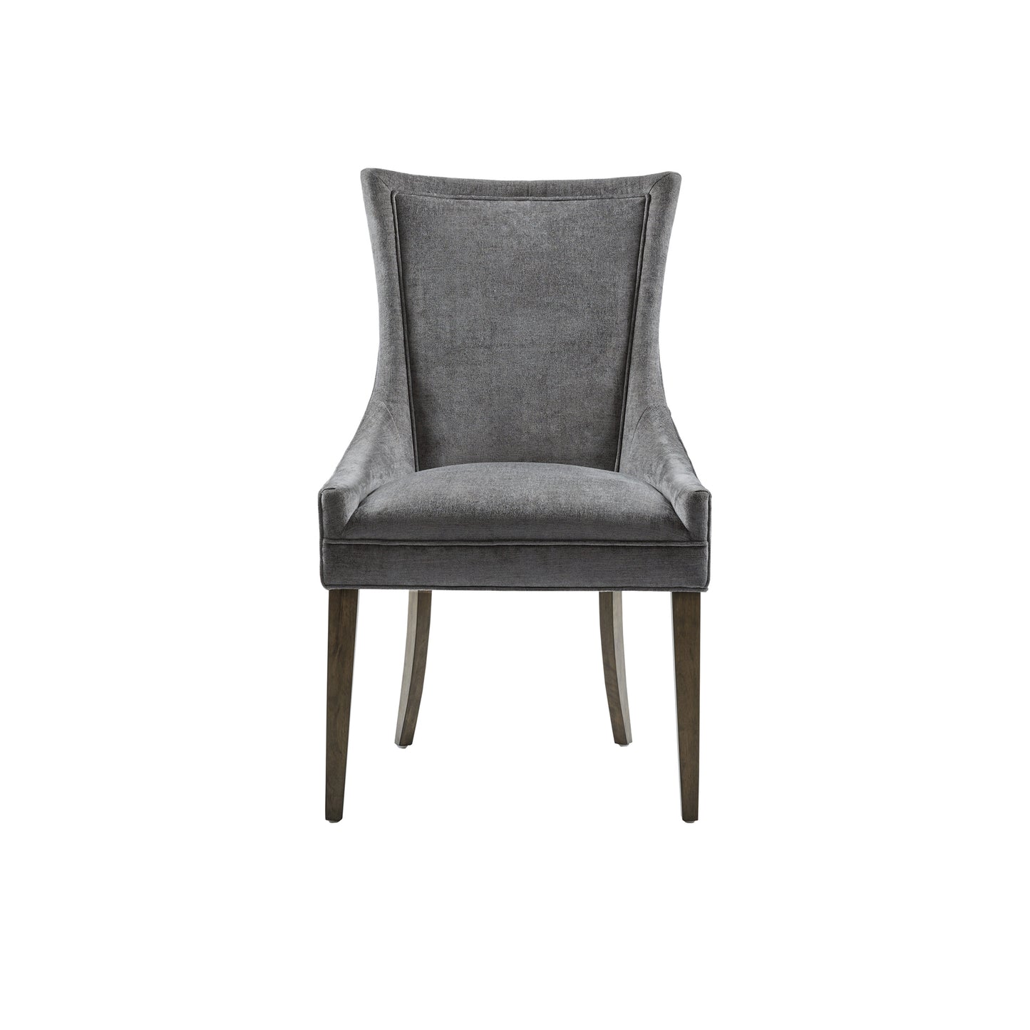 Ultra Upholstered Dining Side Chairs with wood legs (Set of 2)
