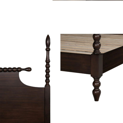 Beckett Solid Wood Spindle Poster Bed
