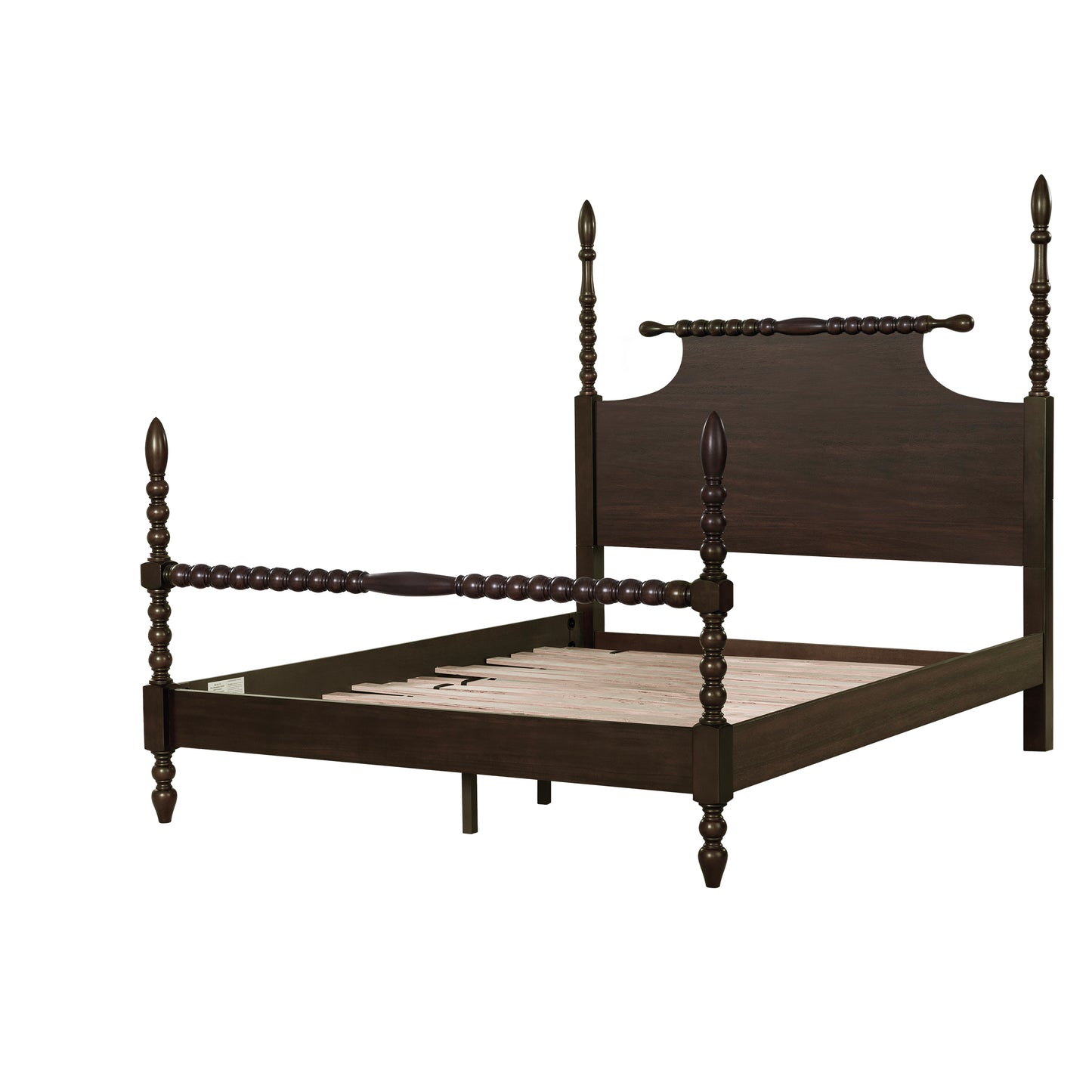Beckett Solid Wood Spindle Poster Bed