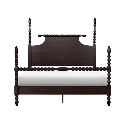 Beckett Solid Wood Spindle Poster Bed