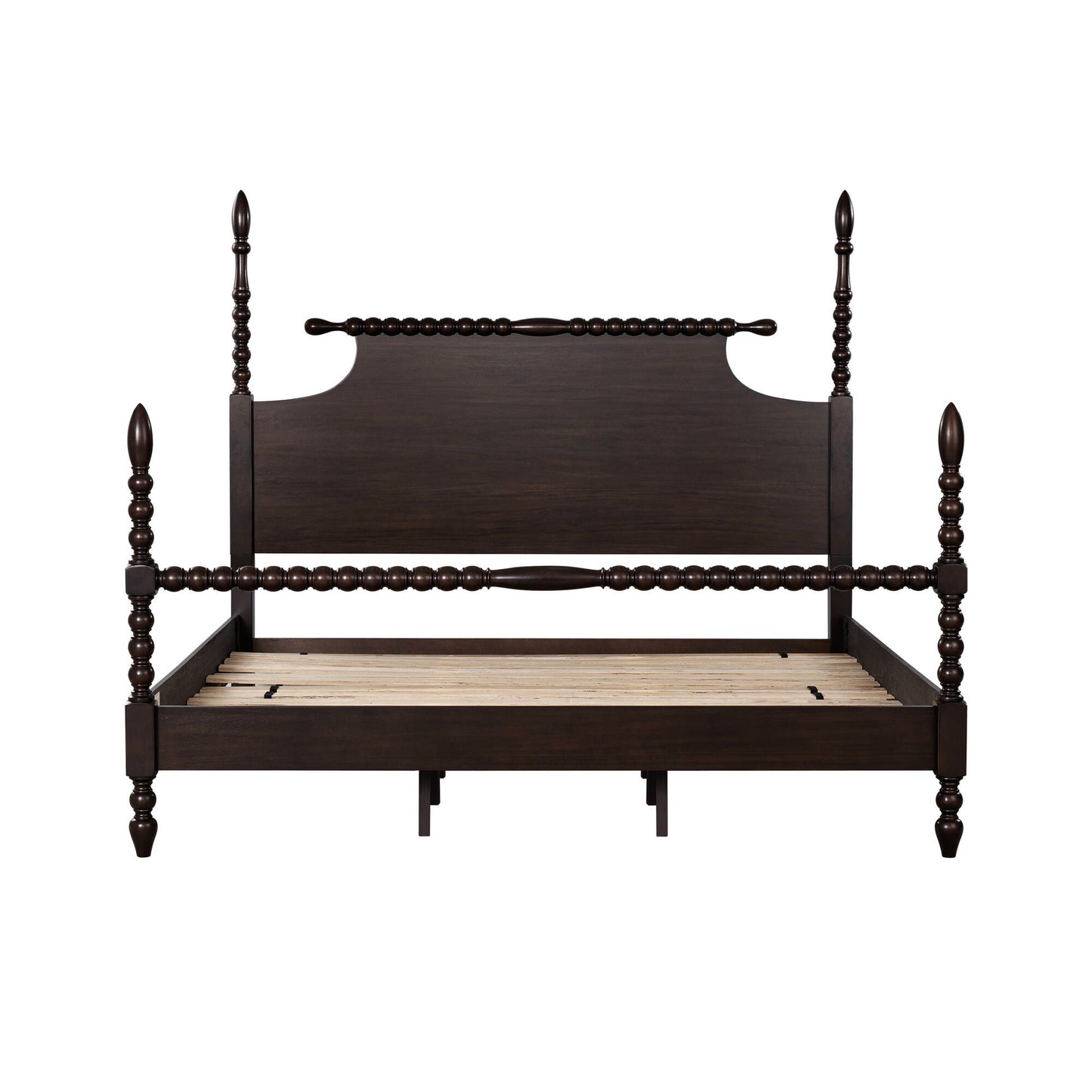 Beckett Solid Wood Spindle Poster Bed
