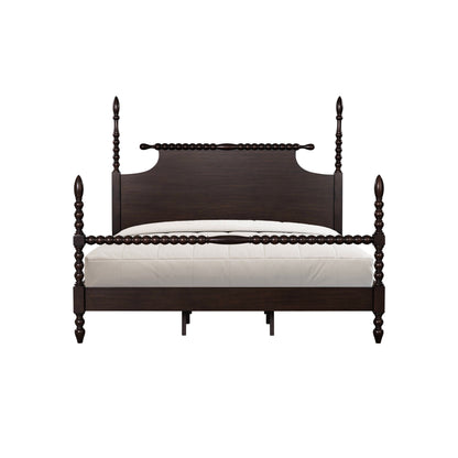 Beckett Solid Wood Spindle Poster Bed