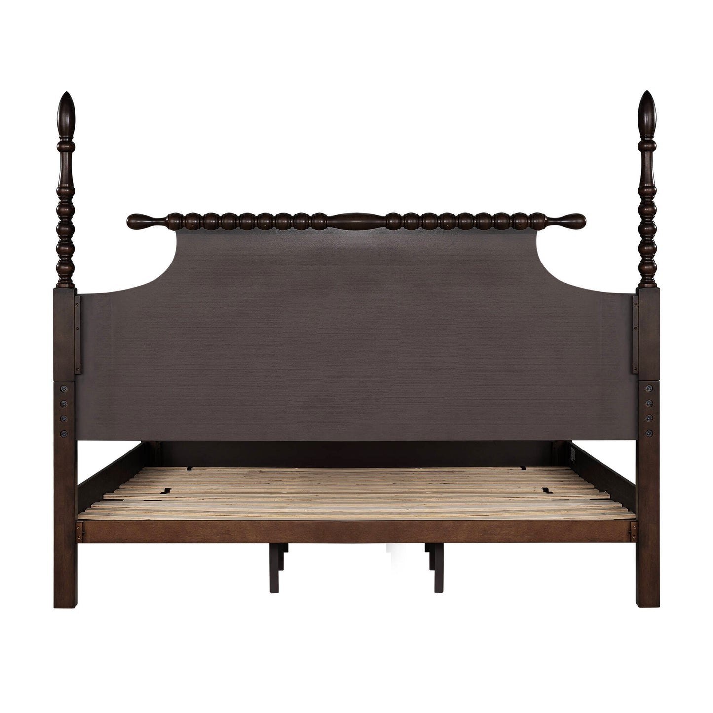 Beckett Solid Wood Spindle Poster Bed