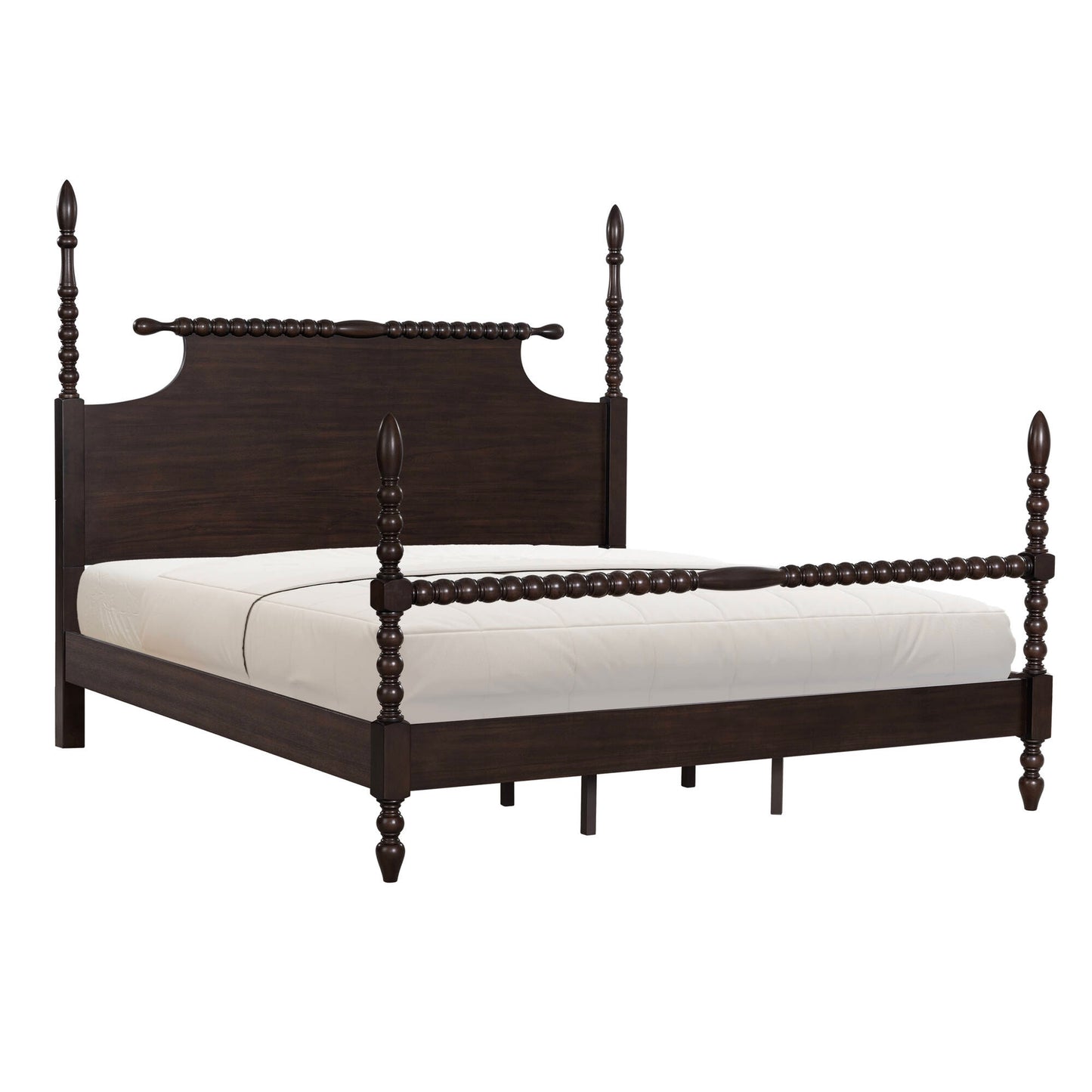 Beckett Solid Wood Spindle Poster Bed