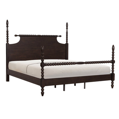 Beckett Solid Wood Spindle Poster Bed
