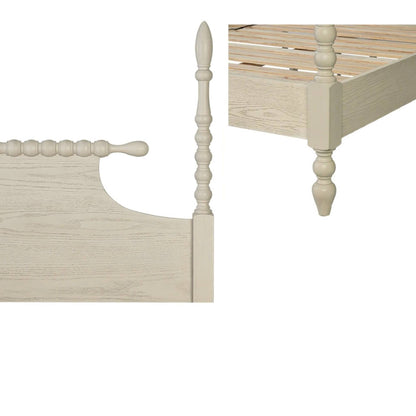 Beckett Solid Wood Spindle Poster Bed