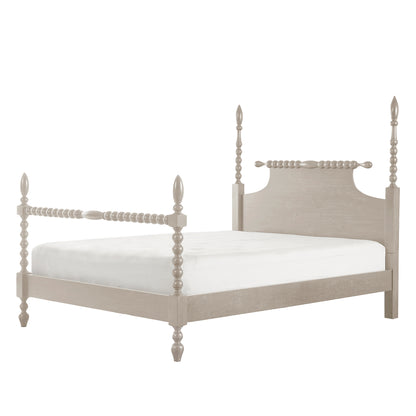 Beckett Solid Wood Spindle Poster Bed