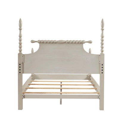 Beckett Solid Wood Spindle Poster Bed