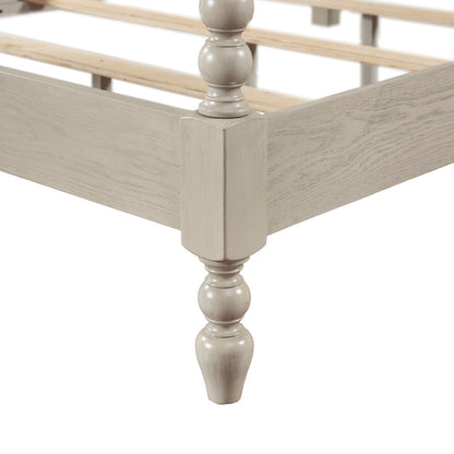 Beckett Solid Wood Spindle Poster Bed