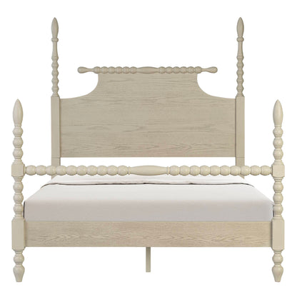 Beckett Solid Wood Spindle Poster Bed