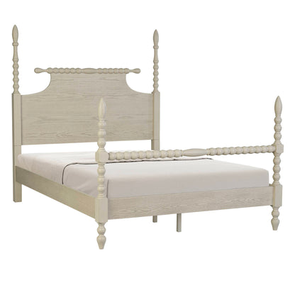 Beckett Solid Wood Spindle Poster Bed
