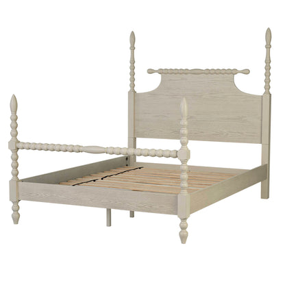 Beckett Solid Wood Spindle Poster Bed