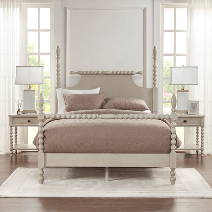 Beckett Solid Wood Spindle Poster Bed