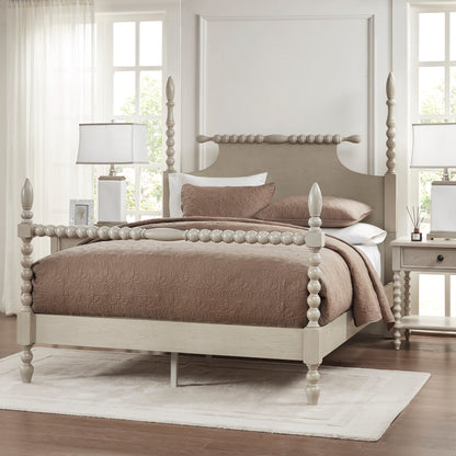 Beckett Solid Wood Spindle Poster Bed