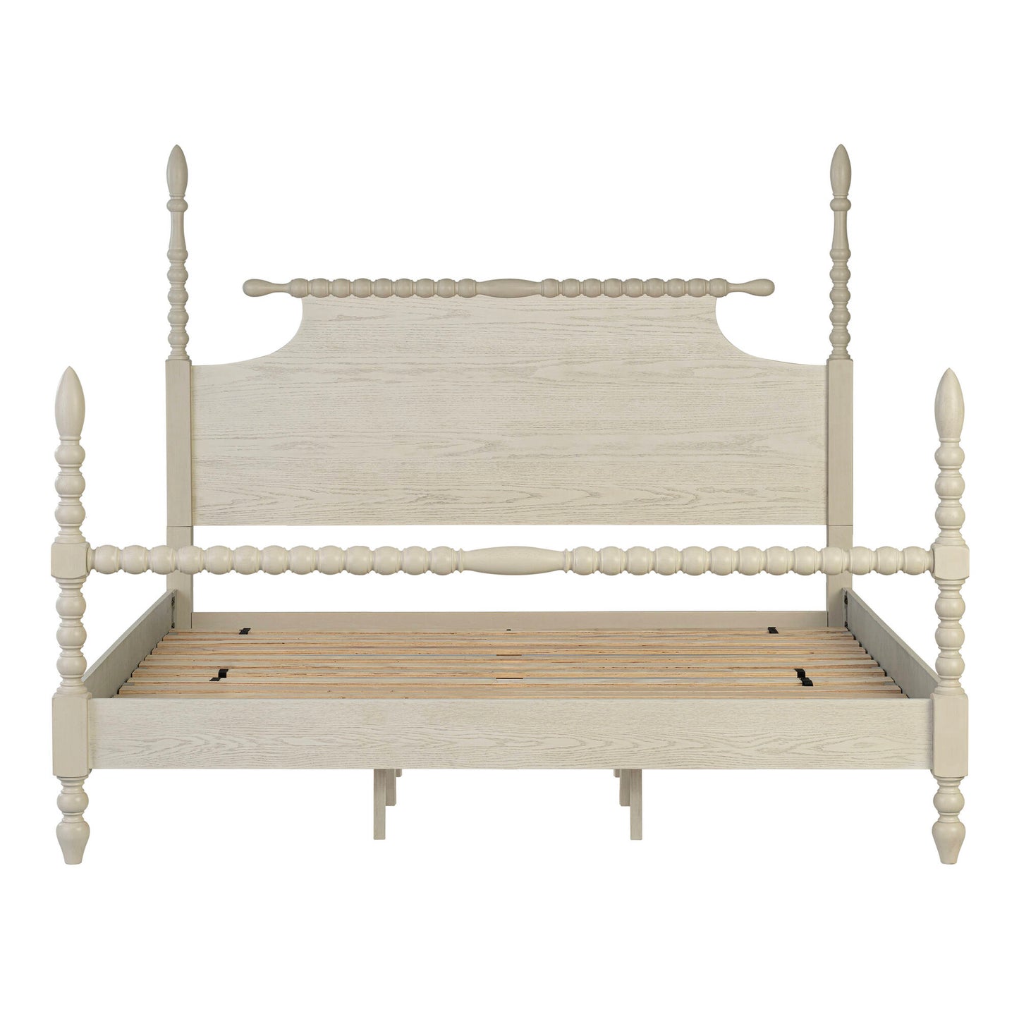 Beckett Solid Wood Spindle Poster Bed