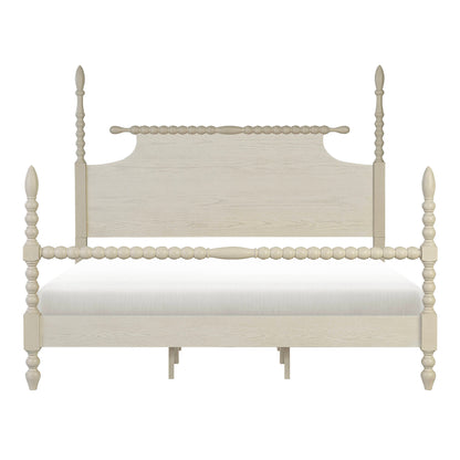 Beckett Solid Wood Spindle Poster Bed