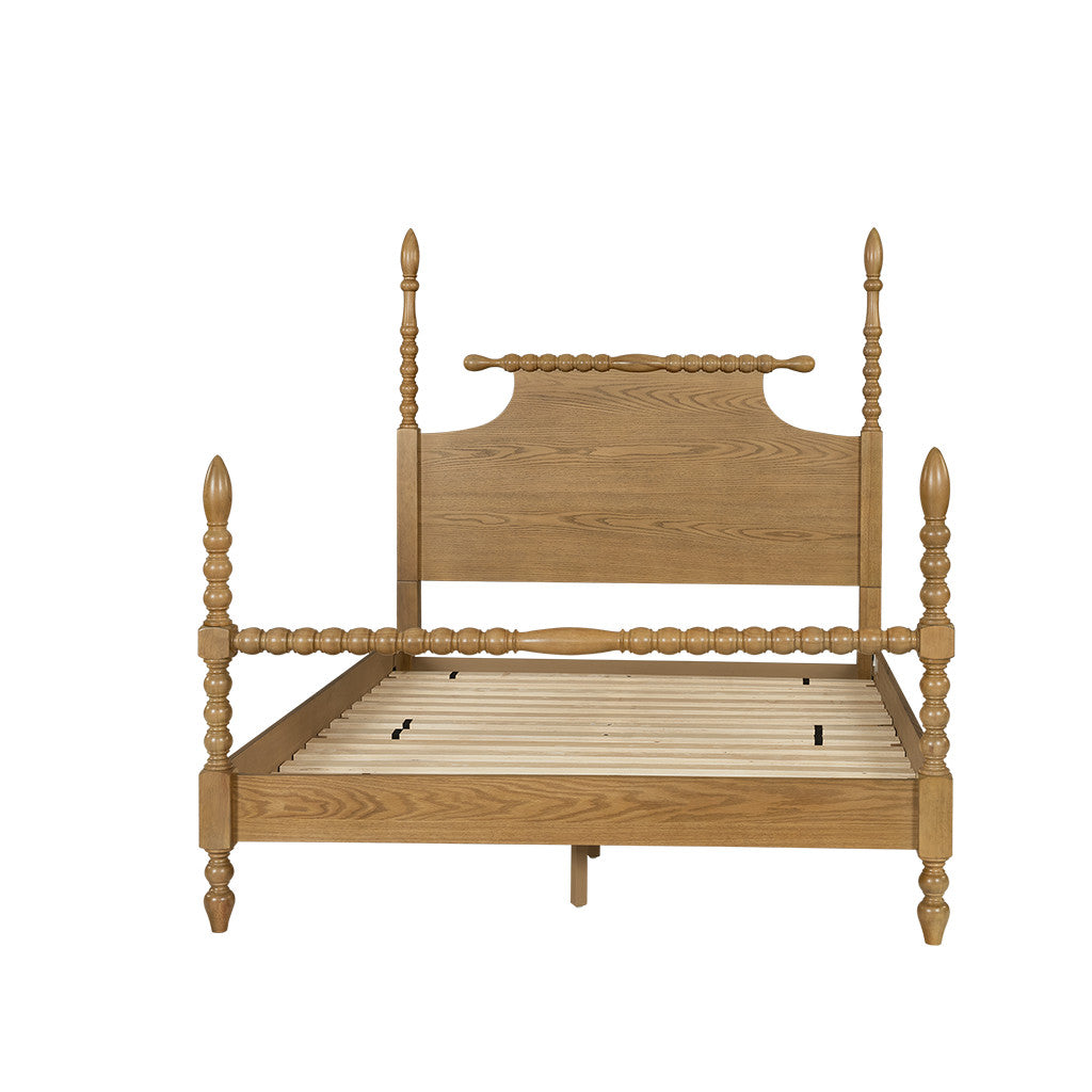 Beckett Solid Wood Spindle Poster Bed