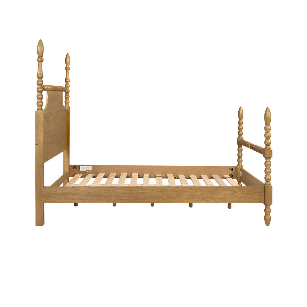 Beckett Solid Wood Spindle Poster Bed