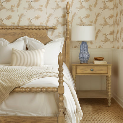 Beckett Solid Wood Spindle Poster Bed