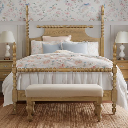 Beckett Solid Wood Spindle Poster Bed