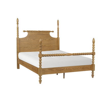 Beckett Solid Wood Spindle Poster Bed