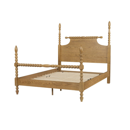 Beckett Solid Wood Spindle Poster Bed
