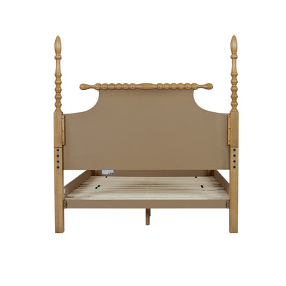 Beckett Solid Wood Spindle Poster Bed