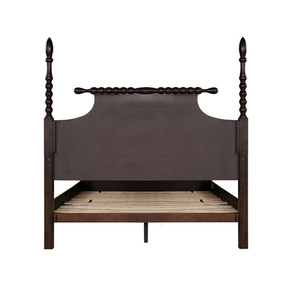 Beckett Solid Wood Spindle Poster Bed