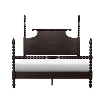 Beckett Solid Wood Spindle Poster Bed