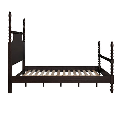 Beckett Solid Wood Spindle Poster Bed