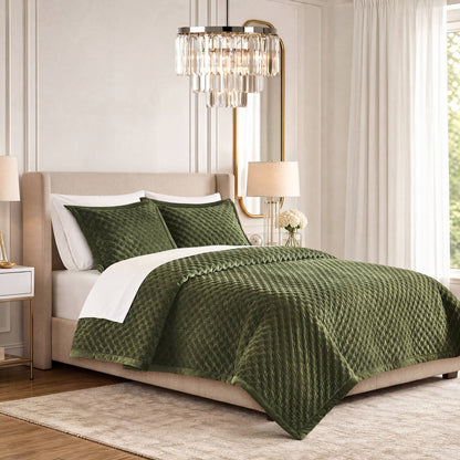 Charleston Velvet Coverlet Mini Set