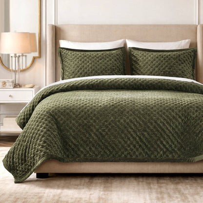 Charleston Velvet Coverlet Mini Set