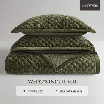 Charleston Velvet Coverlet Mini Set