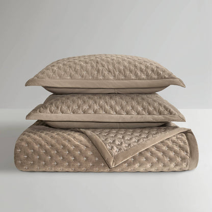 Charleston Velvet Coverlet Mini Set