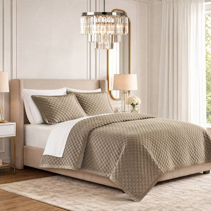 Charleston Velvet Coverlet Mini Set
